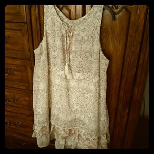 NWOT Short Sleeveless Dress HOLIDAY READY